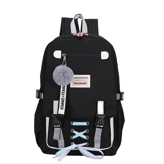 Women Fashion Backpack with USB Port College School Bags Girls Cute Bookbags Student Laptop Bag Pack Super Cute for School Teenage, Back to School Backpacks